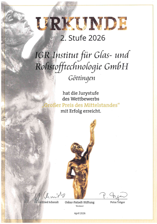 Urkunde 2. Stufe 2026